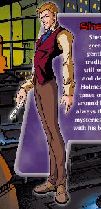 Standing Holmes from the poster